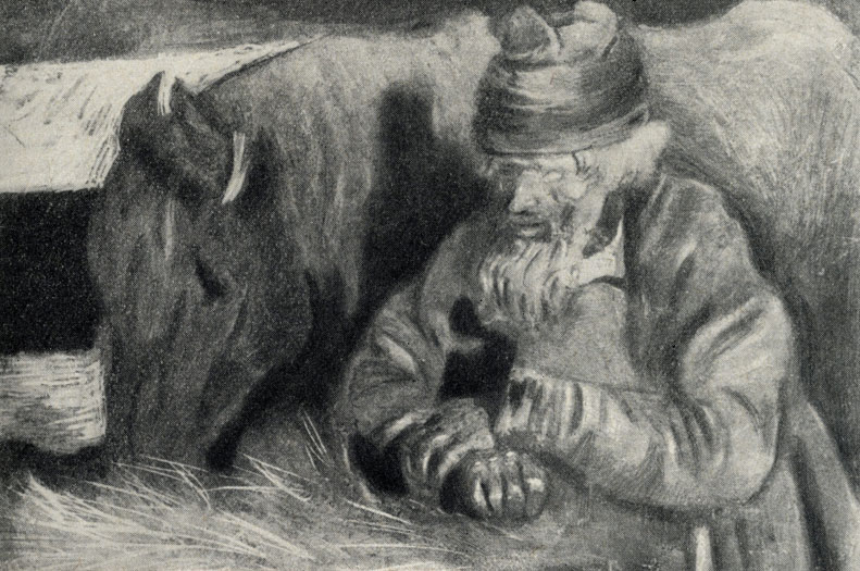 'Тоска'. Рисунок М. Ефимова. 1903