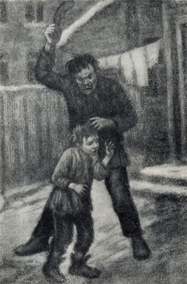'Ванька'. Рисунок  А. Давыдовой. 1938