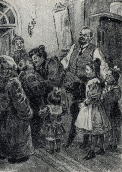 'Мальчики'. Рисунок Кукрыниксов. 1941