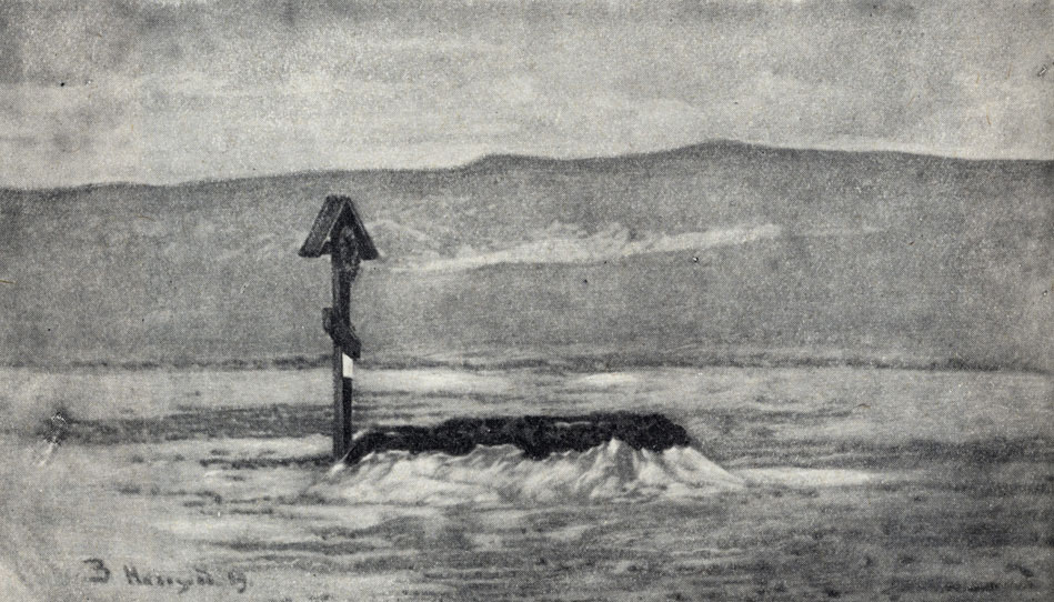 Могила Пржевальского на озере Иссык-Куль. Фотография. 1889