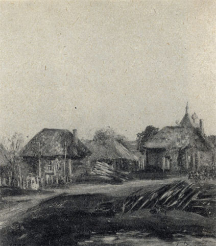 Мелихово. Рисунок М. П. Чеховой. 1892