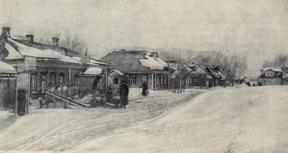 Чехов с доктором Н. И. Коробовым в деревне Мелихово. Фотография. 1893