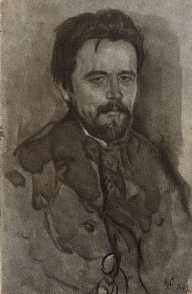 А. П. Чехов Портрет работы В. А. Серова. 1902