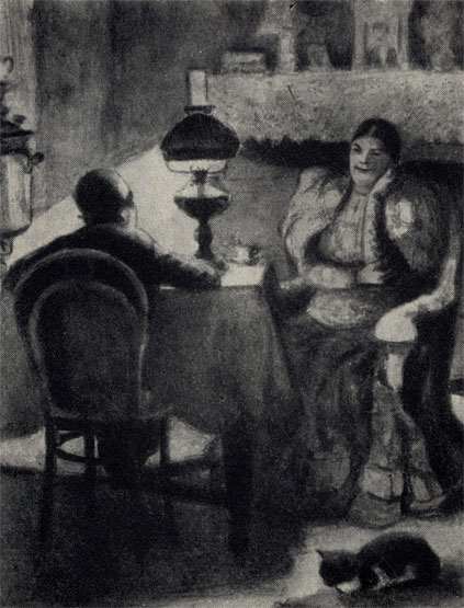 'Душечка'. Рисунок Т. В. Шишмаревой. 1954