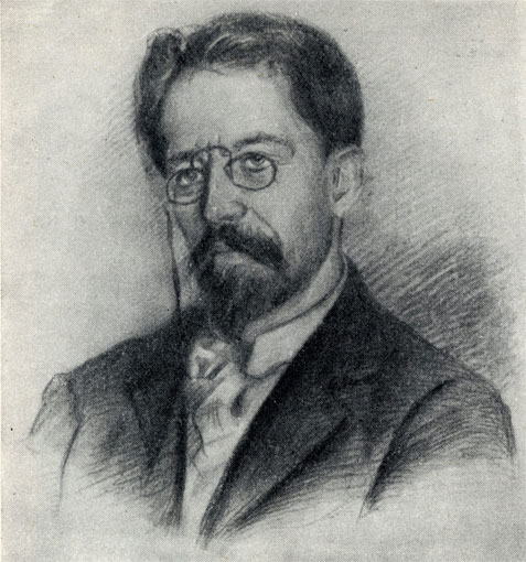 А. П. Чехов. Портрет работы И З. Панова. 1903