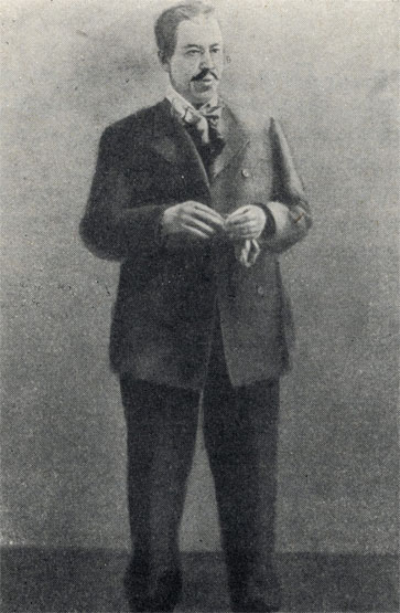 'Вишневый сад'. В роли Гаева - К. С. Станиславский. Фотография. 1904
