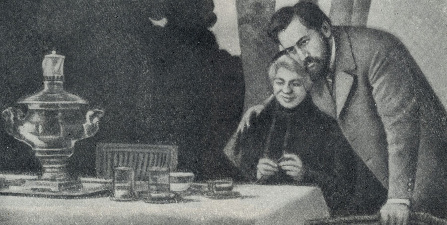 'Дядя Ваня' в постановке Филиала Будапештского Национального театра им. Иожефа Катона. 1953. Фотография