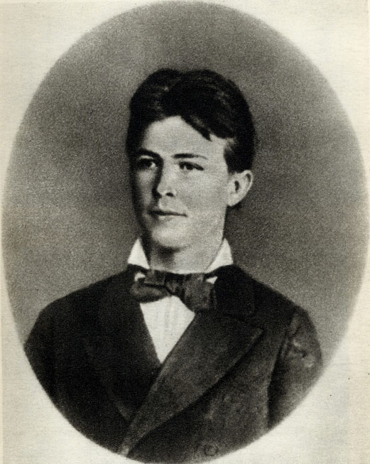 А. П. Чехов. Фотография, снятая в день окончания гимназии. 1879 г